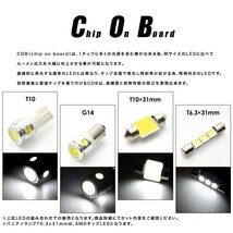240系 カルディナ H14.9-H19.5 マジ明るいCOB LEDルームランプ 電球 3点_画像2