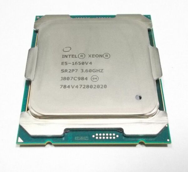 Intel Xeon E5-1650 V4　6コア12スレッド　LGA2011-v3　動作品　送料無料