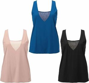 * new goods to Lynn psrogi- Move Flex fresh tank top sloggi mOve. water speed . contact cold sensation L 3 pieces set postage 185 jpy 