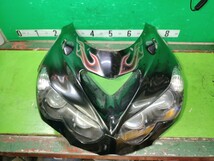 Ninja ZX-14R ABS ZX14R ZX1400FCF　純正ヘッドライト　アッパーカウル_画像1