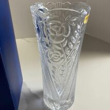 ノリタケ CRYSTAL 花瓶 フラワーベース クリスタル 花器_画像8