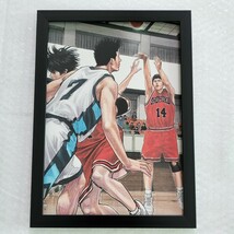 スラムダンク■イラスト■額入り■A4サイズ 額装品■ポスター風デザイン 印刷物■フレーム■SLAM DUNK■A-020_画像1