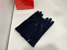 ◆ 【未使用】Sermoneta gloves 手袋 レザー 無地 レディース_画像4