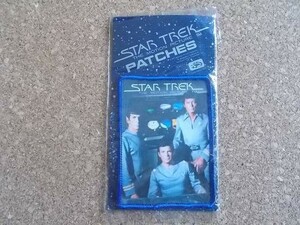 80s スタートレック STAR TREK ワッペン パッチ/アップリケSF 映画 宇宙 スペース 軍 ミリタリー US ARMY NAVY サバゲー アメリカ USA