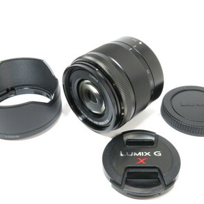 Panasonic LUMIX G VARIO 35-100mm F4.0-5.6 ASPH MEGA O.I.S レンズ H-FS35100純正フード付き パナソニック [管PN2749]の画像1