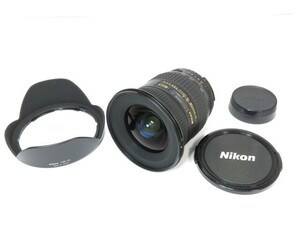 Nikon AF NIKKOR 18-35mm F3.5-4.5 D ED 広角ズーム レンズ HB-23純正フード付 ニコン [管NI2877]