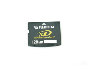 [ format settled : used present condition goods ]FUJIFILM 128MB XD- Picture card Fuji film [ tube 2965FJ]