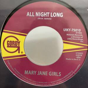 新品 7” ★ Willie Tee - Anticipation / Mary Jane Girls - All Night Long ★ レコード オルガンバー サバービア フリーソウル muroの画像3