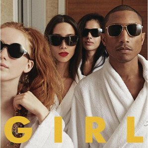 LP ★ Happy 収録 ファレル・ウィリアムス GIRL ★ レコード Pharrell Williams Daft Punk Alicia Keys Justin Timberlakeの画像1