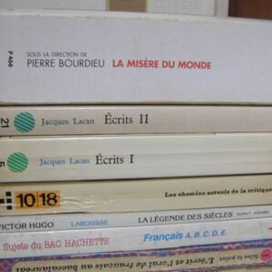 フランス文学哲学洋書 89冊 Rousseu、Jacques Lacan、Roland Barthes、Eco、Flaubert、Proust、Bossuet、Descartes、Hugo 他 A6の画像8