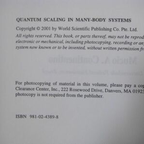 物理洋書 Quantum scaling in many-body systems 多体系における量子スケーリング A64の画像4
