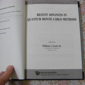 物理洋書 Recent advances in quantum Monte Carlo methods 量子モンテカルロ法の最近の進歩 A59の画像3