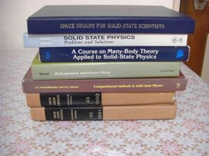  физика иностранная книга 7 шт. solid state physics особь физика Space groups for solid state,Computational methods in solid state physics A53