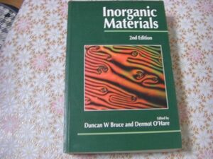 物理洋書 Inorganic materials 無機材料 uncan W. Bruce, Dermot O'Hare A36