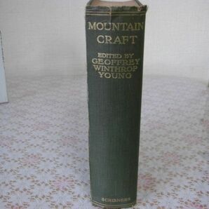 洋書 Mountain craft 1920年 Geoffrey Winthrop Young マウンテンクラフト B22の画像1