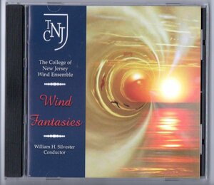 送料無料 吹奏楽CD ニュー・ジャージー大学ウインド・アンサンブル：ウインド・ファンタジーズ オセロ 4つのスコットランド舞曲