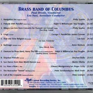 送料無料 金管バンドCD コロンバス・ブラスバンド ミッドウエスト・クリニック2002の画像2