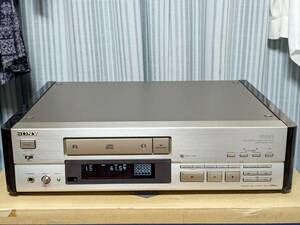  free shipping beautiful goods operation excellent SONY CDP-X555ES Gold ES series middle class CD player 