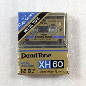 送料無料 超レア 新品未使用未開封 OLYMPUS Pearl Tone XH 60 メタルテープ 高音質マイクロカセットテープの画像1