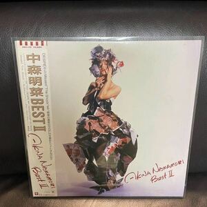 中森明菜 BESTⅡ ベスト2 LPレコード