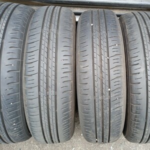 バリ山　155/65R14　ダンロップ　ENASAVE　EC300＋　4本