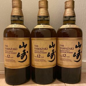 山崎12年 700ml ×3本