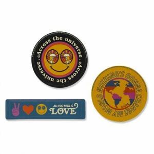 新品　ZUMBA ズンバ　All You Need Is Love Stickers 3PK スマイル　ステッカー　シール　3枚セット