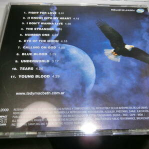 LADY MACBETH/EYE OF THE MOON 輸入盤CD 盤面良好 アルゼンチンメロハー 2009の画像2