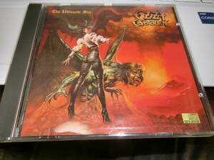OZZY OZBOURNE/The Ultimate Sin 輸入盤CD　盤面薄い擦り傷あり