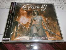 Cain's Dinasty/MADMEN,WITCHES AND VAMPIRES 輸入盤国内仕様帯付きCD　盤面良好_画像1