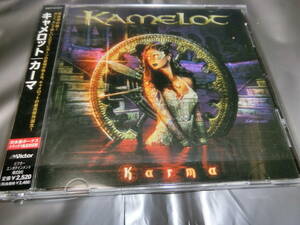 Kamelot/Karma 国内盤帯付きCD　盤面良好