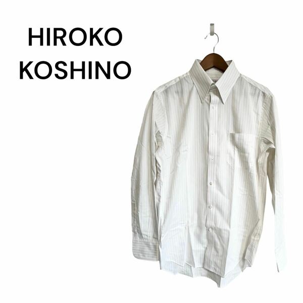 HIROKO KOSHINO ヒロココシノ ワイシャツ メンズ L 長袖 長袖シャツ シャツ 