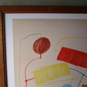ATSUKO TANAKA(田中敦子) `UNTITLED'アートポスター 70×50 表現主義/アンフォルメル/ウェグナー/idee/ポップアート/抽象画/電飾アートの画像3