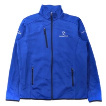 EDDIE BAUER フリースライニング トラックジャケット ジャージ XL ブルー ポリエステル DASH FULL-ZIP FLEECE JACKET EB242 未使用品_画像2