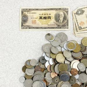 1円〜 大量 古銭日本 外国硬貨 日本銀貨 銅貨 まとめての画像2