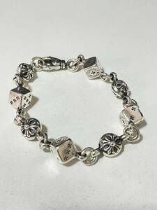 Chrome Hearts ダイス＆クロスボールブレスレット クロムハーツ