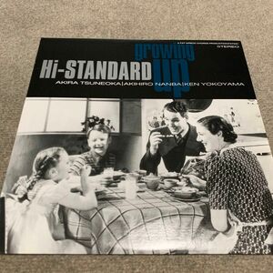 growing up Hi-STANDARD レコード 輸入盤LP