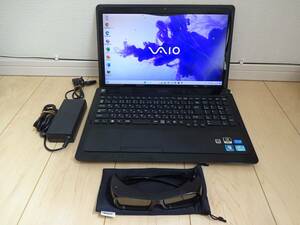 【3Dソフト対応＆メガネ付き！MS Office2021！SSD換装済み】VAIO VPCF24AJ Core i5/メモリ8GB/SSD 250GB FullHD仕様 Win11認証済