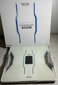 * cheap start! postage included!TANITA body composition meter inner scan dual RD-901-WHtanitaBluetooth correspondence scales *