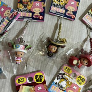 ★ 格安スタート！送料込み！ワンピース チョッパー ストラップまとめて ご当地 ねつけストラップ ONE PIECE CHOPPER MAN ☆の画像3