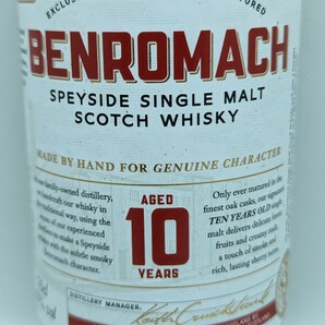 Benromach 10y Speyside Single Malt Scotch Whiskyの画像2