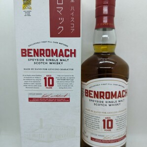 Benromach 10y Speyside Single Malt Scotch Whiskyの画像1