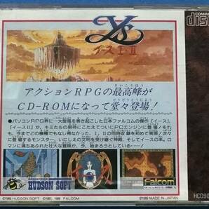 NEC PC Engine CD-ROM ソフト イースⅠ・Ⅱ 中古ジャンク品 Hの画像3