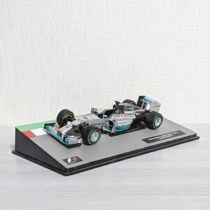 1/43 F1 メルセデス W05 ハイブリッド 2014 #44 ルイス・ハミルトン Mercedes W05 Hybrid デアゴスティーニ ダイキャスト ミニカー