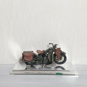 Maisto 1/18 Wla Flat Head 1942 軍用バイク フラットヘッド ハーレー ハーレーダビッドソン ダイキャスト ミニカー バイク ミリタリーの画像2