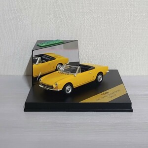 VITESSE 1/43 Fiat 124 BS1 Spider sport FIAT 124 BS1 Spider Sport die-cast minicar Vitesse 