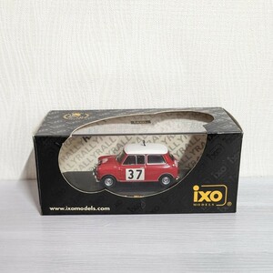 ixo 1/43 モーリス クーパー S モンテカルロ ラリー 1964 #37 MORRIS COOPER S ダイキャスト ミニカー イクソ