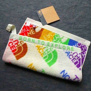 ノースフェイス Mt.Rainbow Towel S コットンタオル 新品 NNB22220 LT