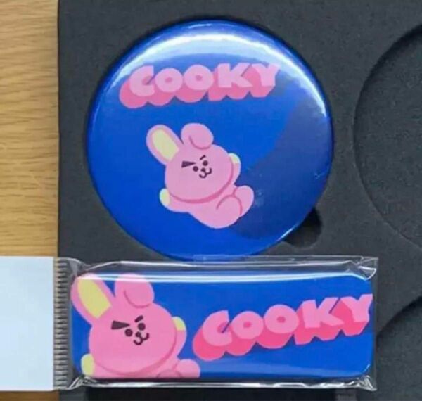 BT21 COOKY 缶バッチセット