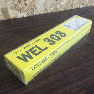 【WH-0359】未使用 日本ウエルディング ステンレス鋼被覆アーク溶接棒 WEL 308 φ3.2X350mm 5.0Kg WEL308